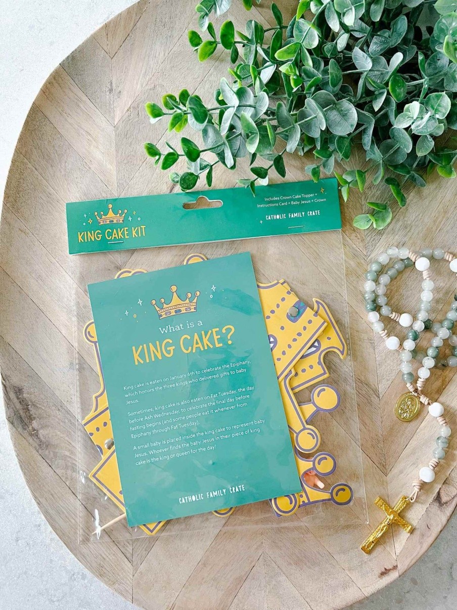 Kitchen & Bath Catholic Family Crate | King Cake Kit