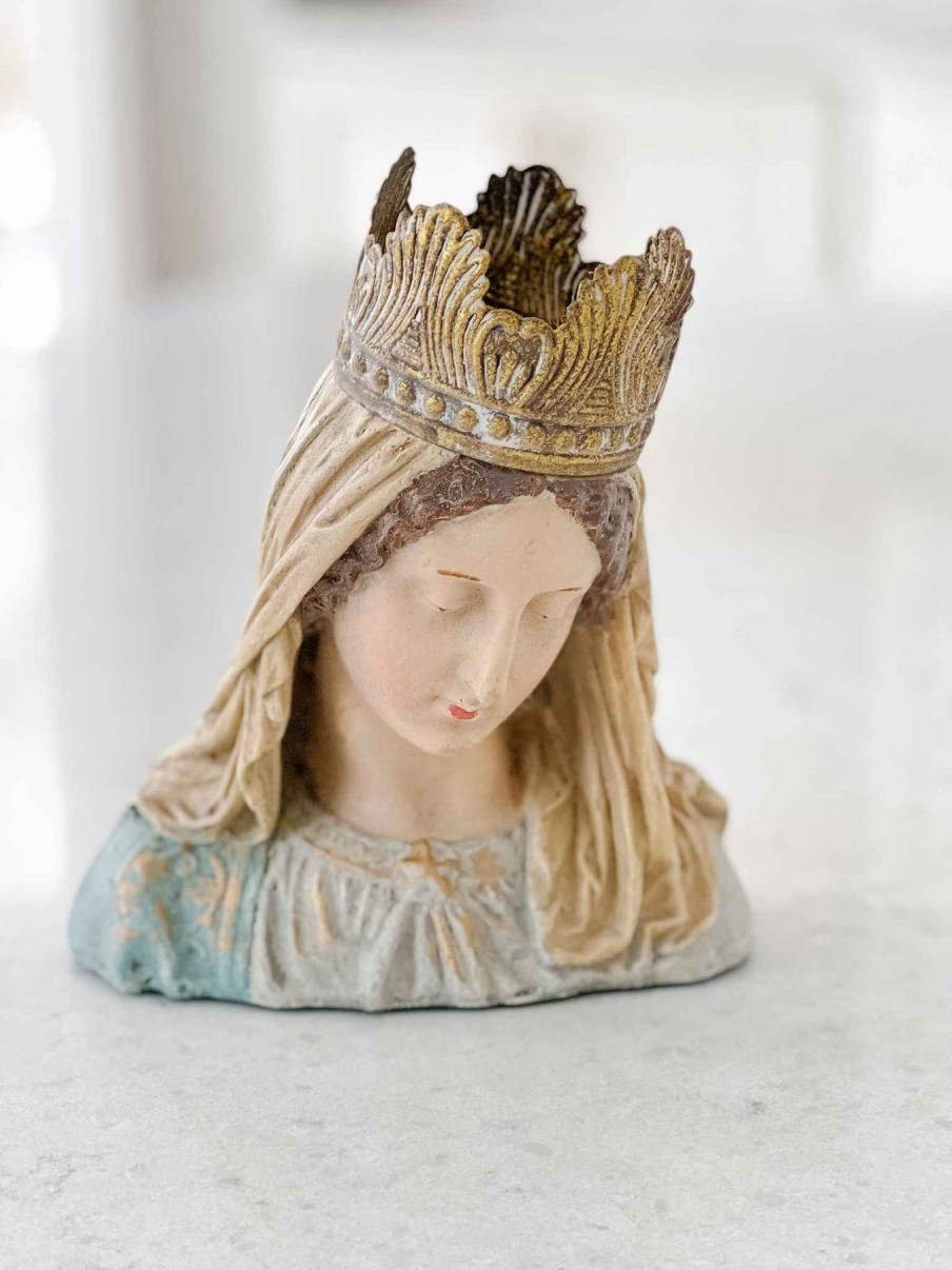 Home Decor Creative Co-Op | Vintage Virgin Mary Bust