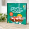 Paper Goods Catholic Family Crate | Pray By Sticker Christmas - Activity Book