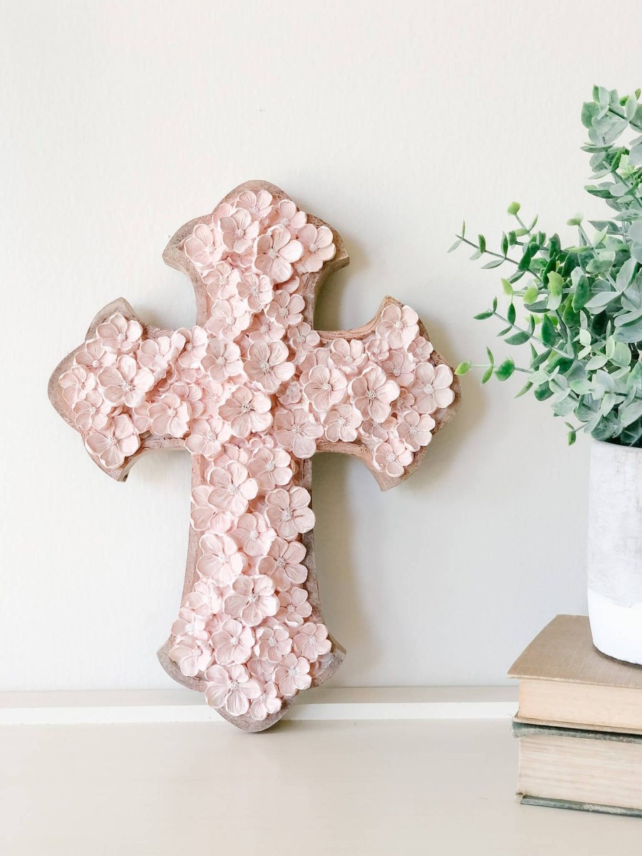 Home Decor Dickson's | Floral Cross