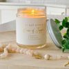 Home Decor House of Joppa | Be Not Afraid Candle - Balsam Fir + Cedarwood + Juniper Berries