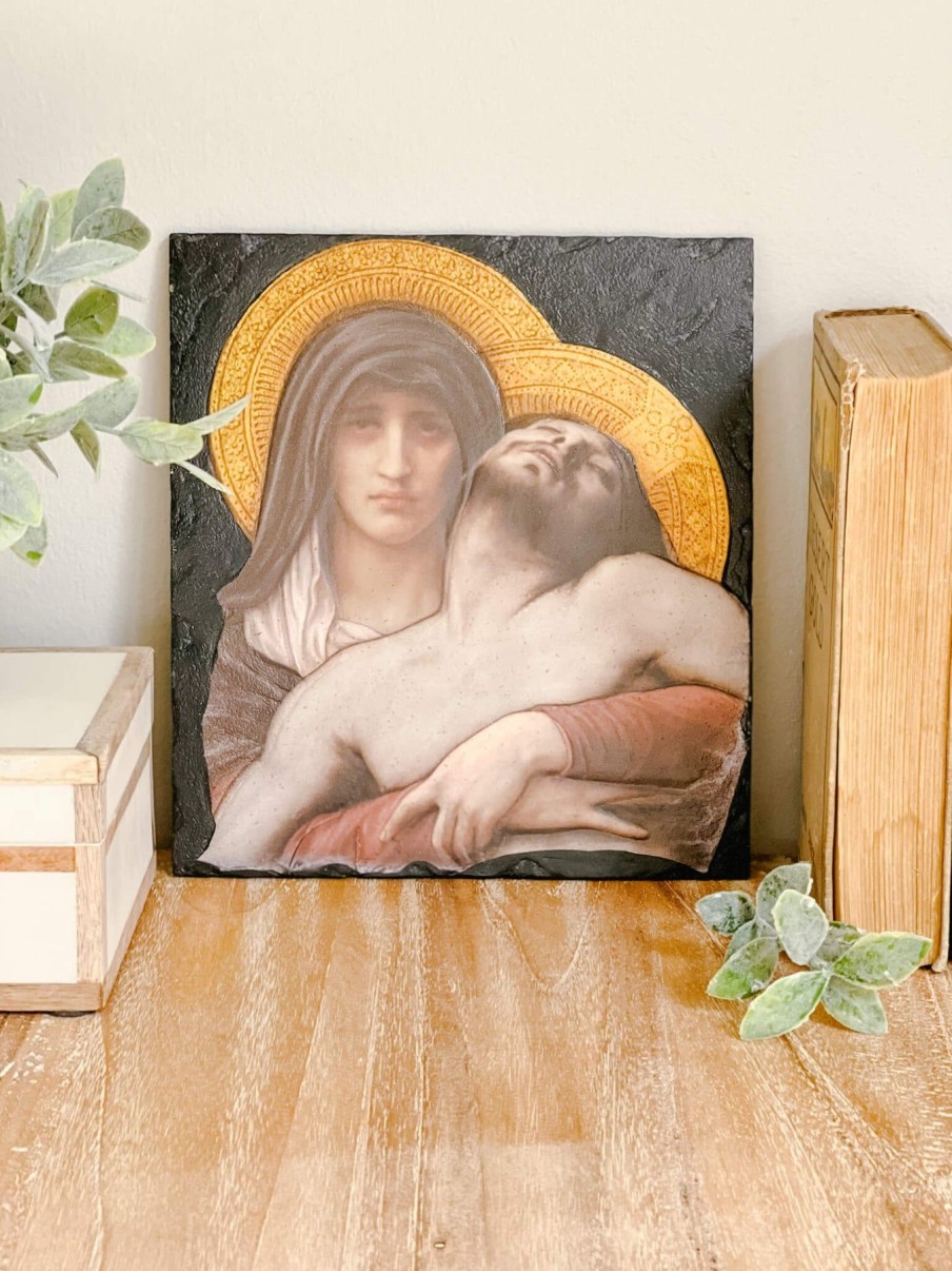 Home Decor Catholic Christian Brands | Pieta Plaque