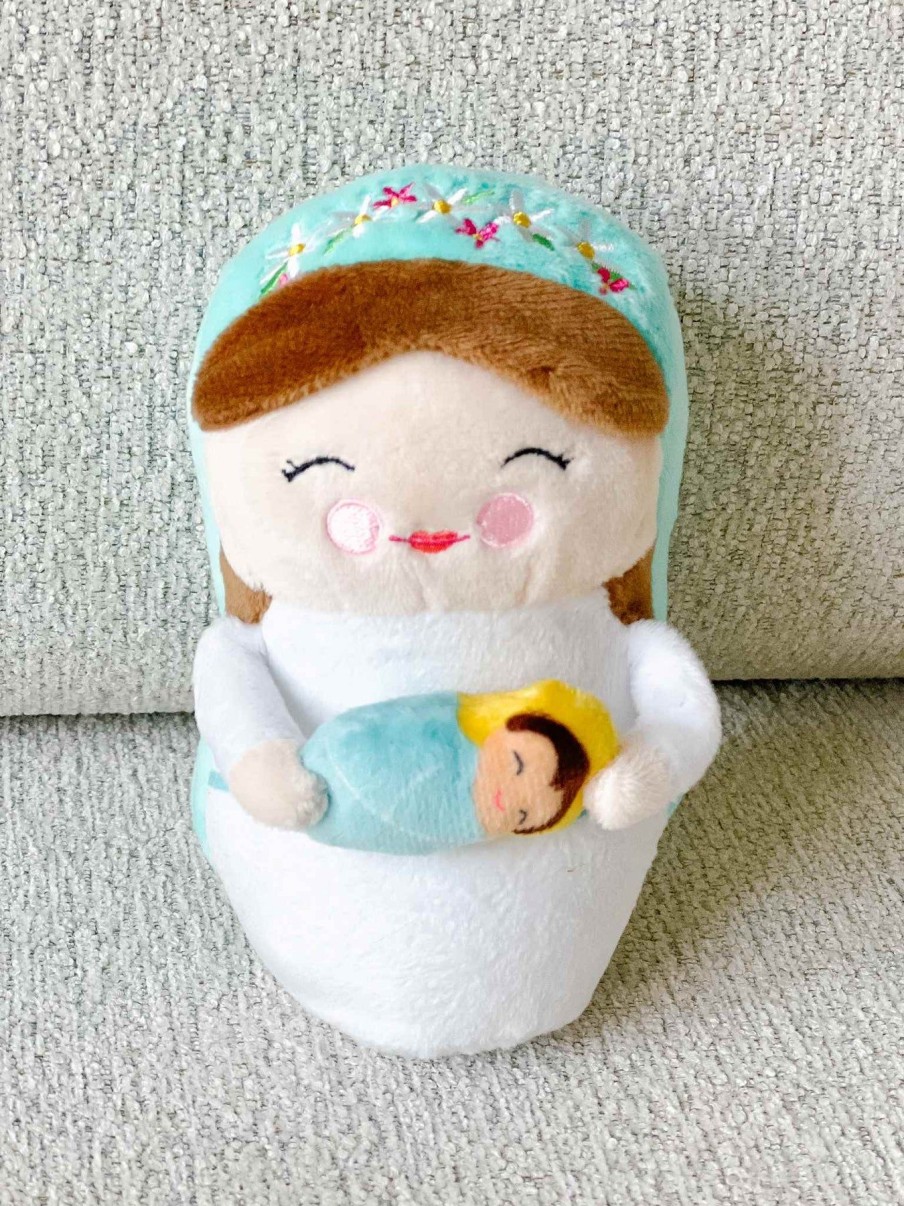 Baby & Kids Shining Light Dolls | Mini Mother Mary Plush Doll