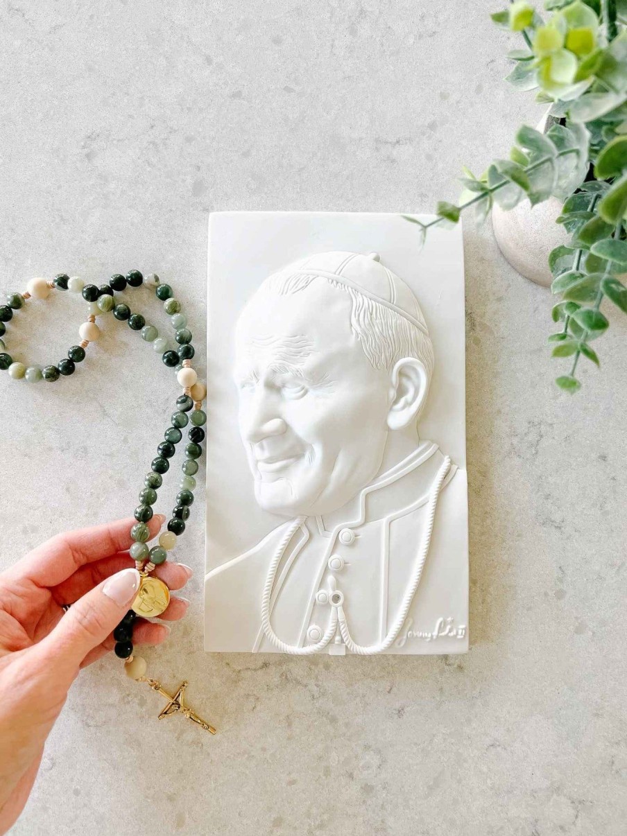 Home Decor Huang | Pope Saint John Paul Ii Wall Plaque