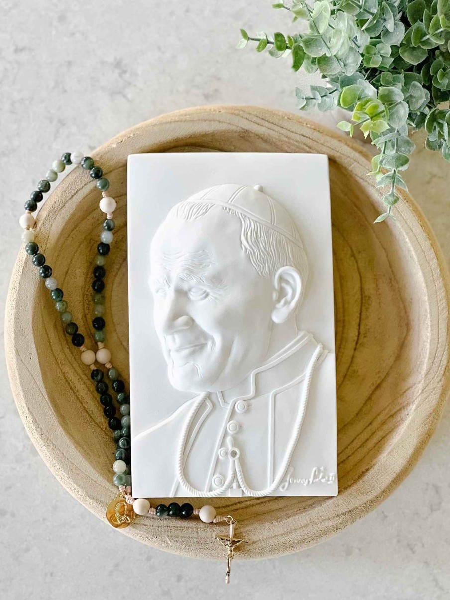 Home Decor Huang | Pope Saint John Paul Ii Wall Plaque