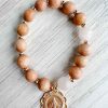 Jewelry Sunday Bead Co. | Rose Quartz Rosary Bracelet