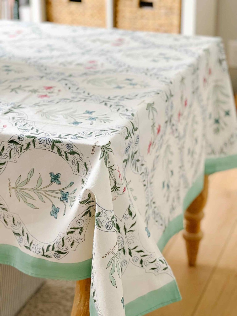 Kitchen & Bath Lovely Lady Linens | Fatima Tablecloth