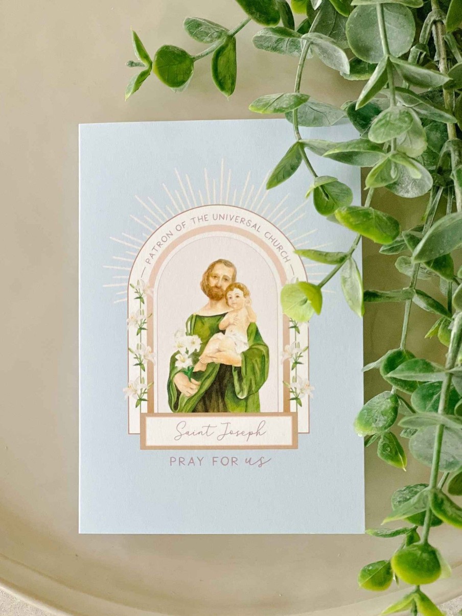 Paper Goods Novena Cards | 30 Day St. Joseph Novena - Prayer Card