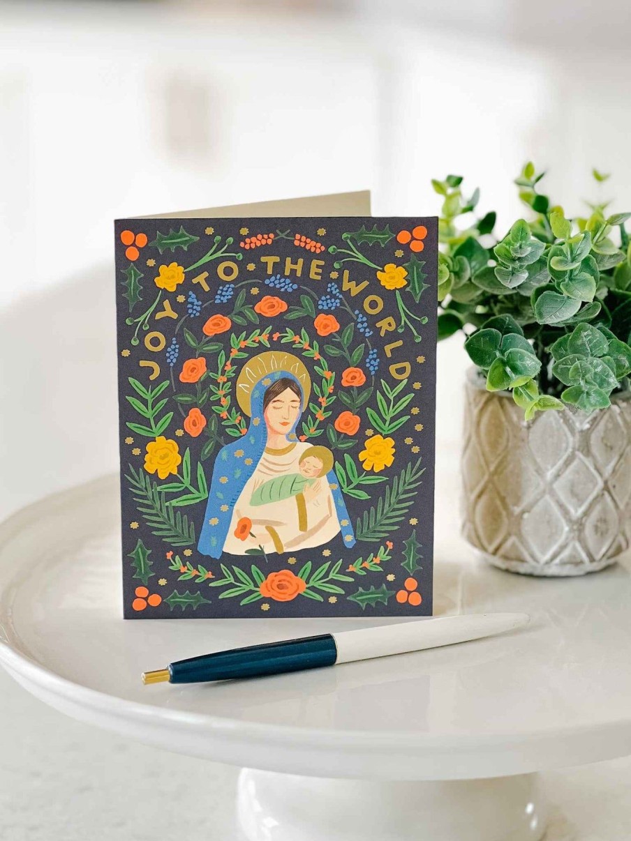 Shop By Occasion Rifle Paper Co. | Madonna And Child Card - Boxed Set Of 8