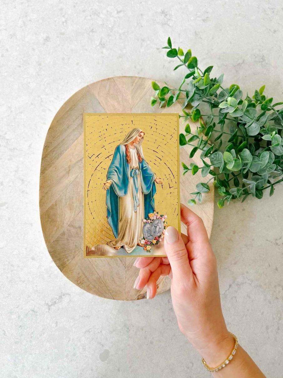 Home Decor Hirten | Petite Our Lady Of Grace Plaque