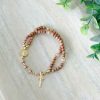 Jewelry Gracefully Handmaid | Rosewood - Full Rosary Bracelet