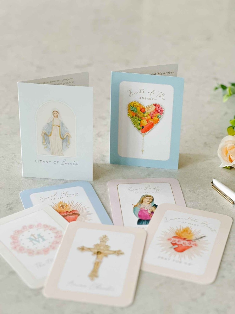 Paper Goods Novena Cards | Catholic Monthly Devotion - Prayer Card Bundle