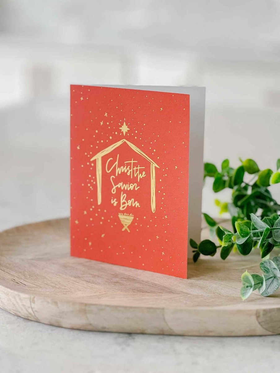 Shop By Occasion Gratia Design Co. | Christ The Savior Is Born Card