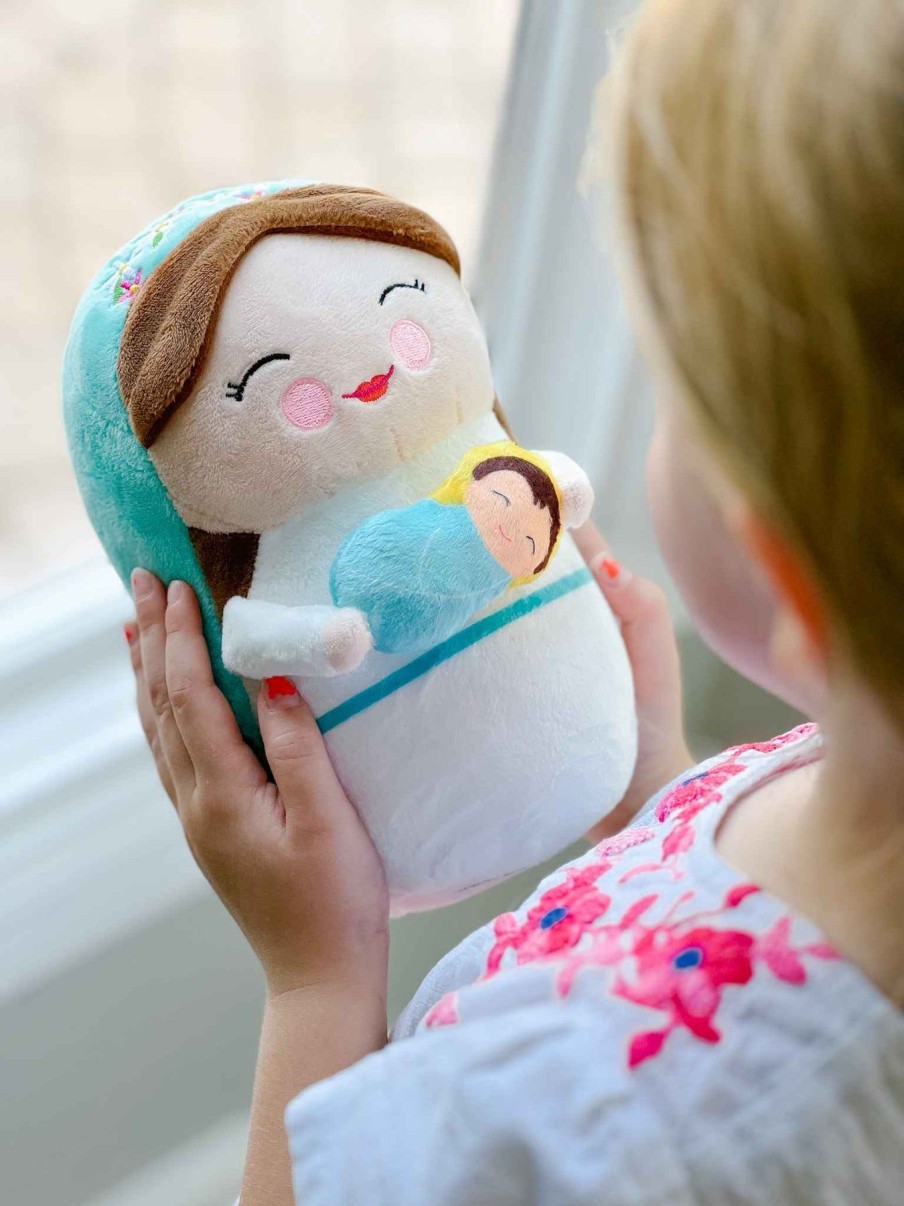 Baby & Kids Shining Light Dolls | Mother Mary Plush Doll