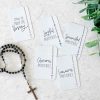 Paper Goods Abundance of Grace Prints | Mysteries Of The Rosary Cards