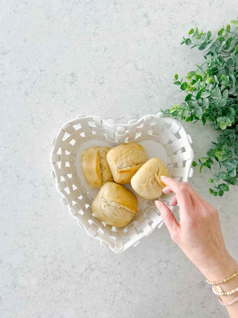 Kitchen & Bath Demdaco | Heart Bread Basket