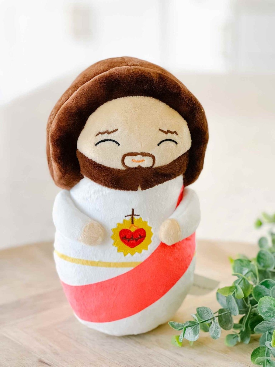 Baby & Kids Shining Light Dolls | Sacred Heart Of Jesus Plush Doll