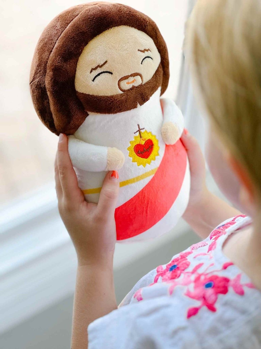 Baby & Kids Shining Light Dolls | Sacred Heart Of Jesus Plush Doll