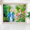 Home Decor Raising Faith | Our Lady Among The Flowers - Iii