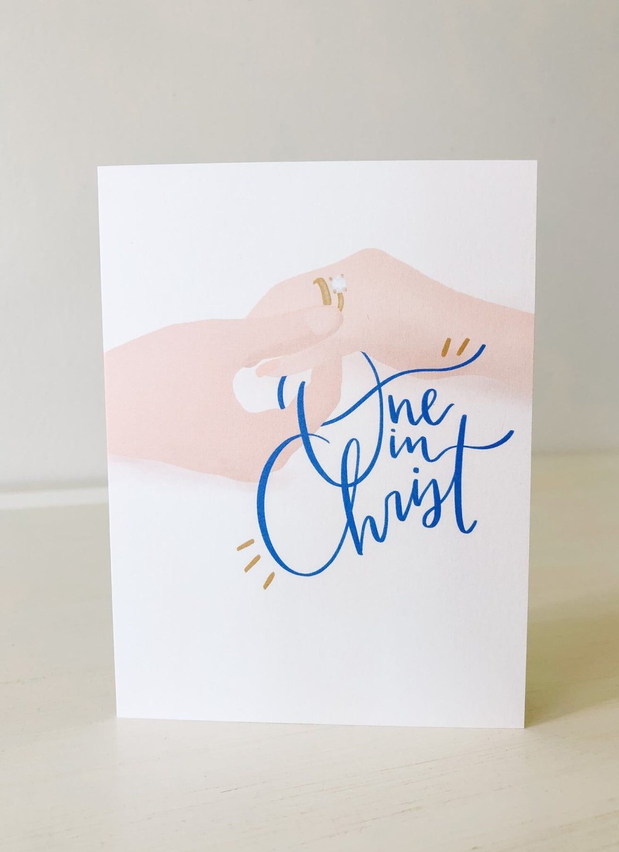 Paper Goods Gratia Design Co. | One In Christ Marriage Card