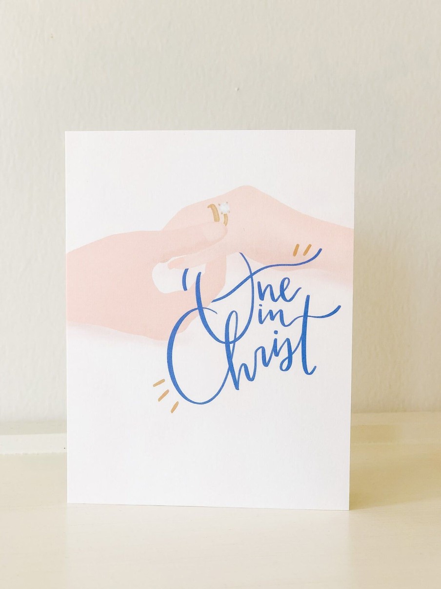 Paper Goods Gratia Design Co. | One In Christ Marriage Card