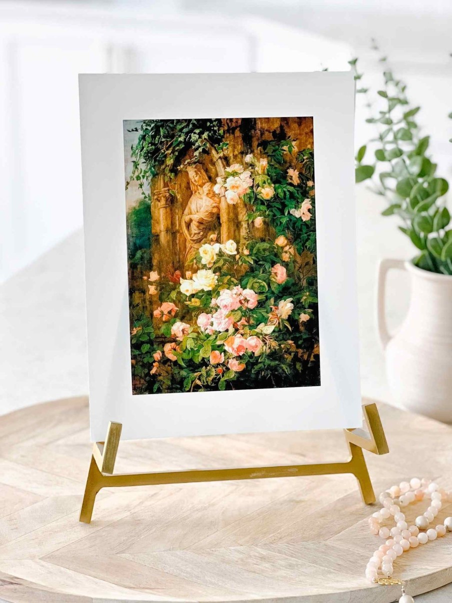 Home Decor Classic Catholic | Our Lady Of The Roses - Print