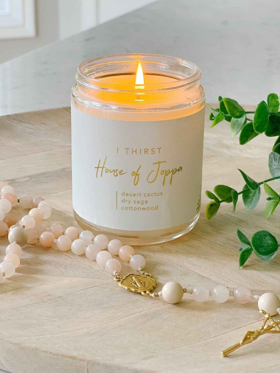 Home Decor House of Joppa | I Thirst Candle - Desert Cactus + Dry Sage + Cottonwood