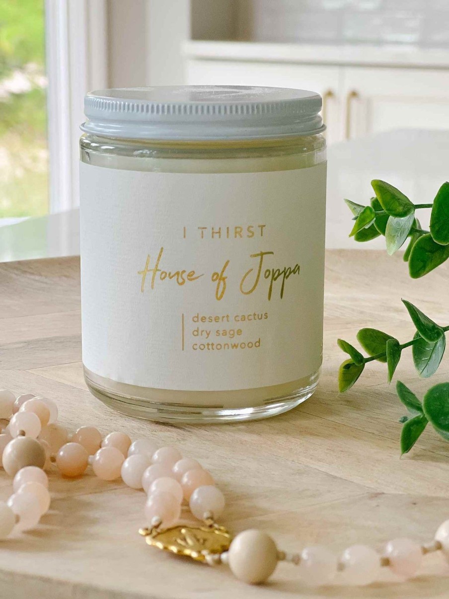 Home Decor House of Joppa | I Thirst Candle - Desert Cactus + Dry Sage + Cottonwood