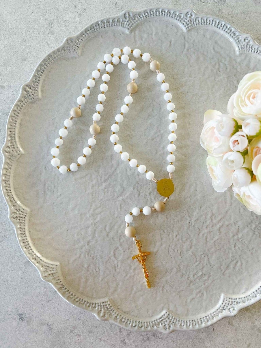 Rosaries Abundantly Yours | Lily Rosary - Mary'S Purity