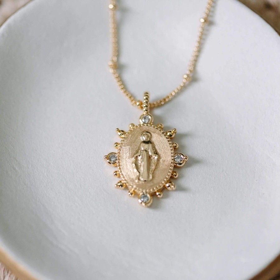 Jewelry Joy Dravecky | Lady Lourdes Pendant Necklace