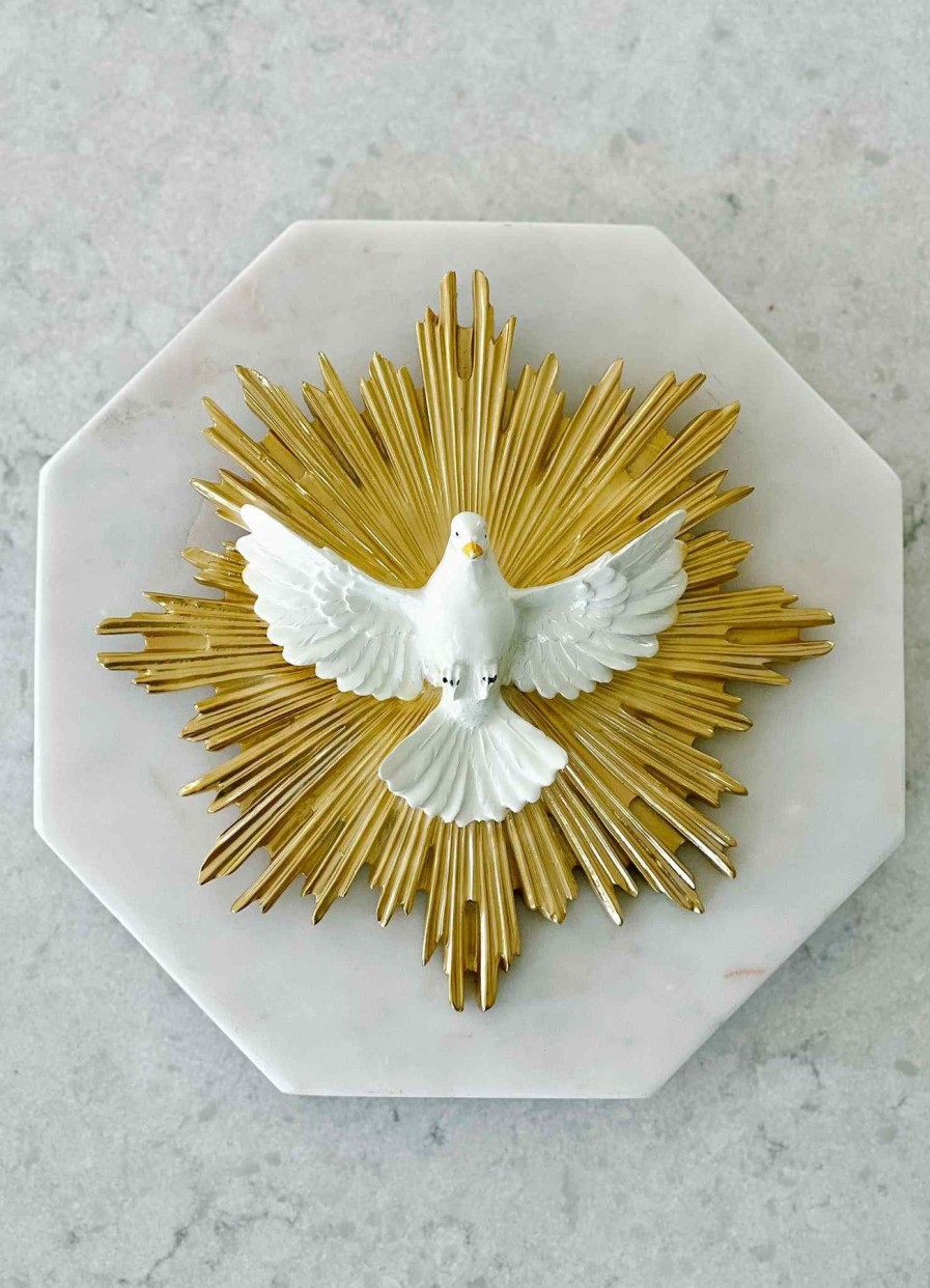 Home Decor Costa Articoli Religiosi | Holy Spirit Wall Plaque