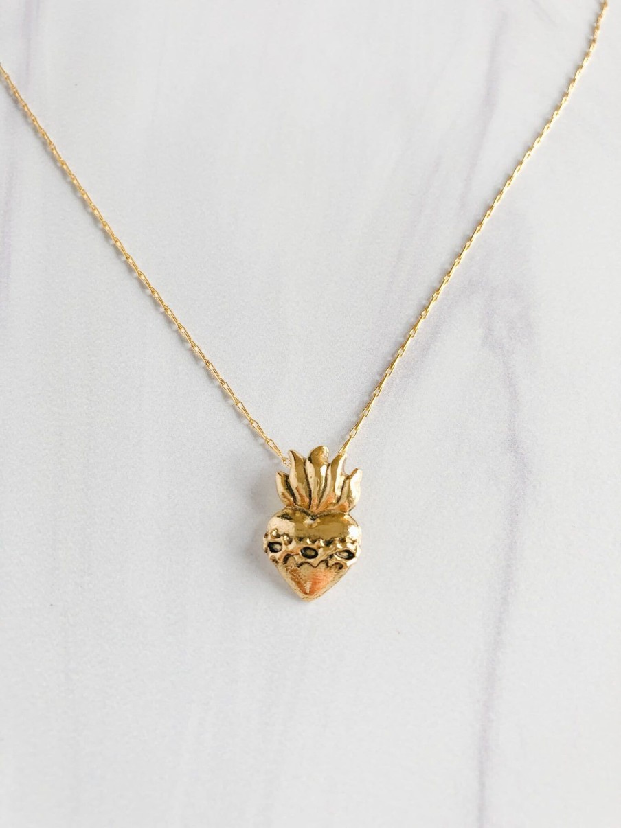 Jewelry Amano | Corazon Sagrado Necklace