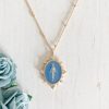 Jewelry Joy Dravecky | Lady Lourdes Necklace - French Blue