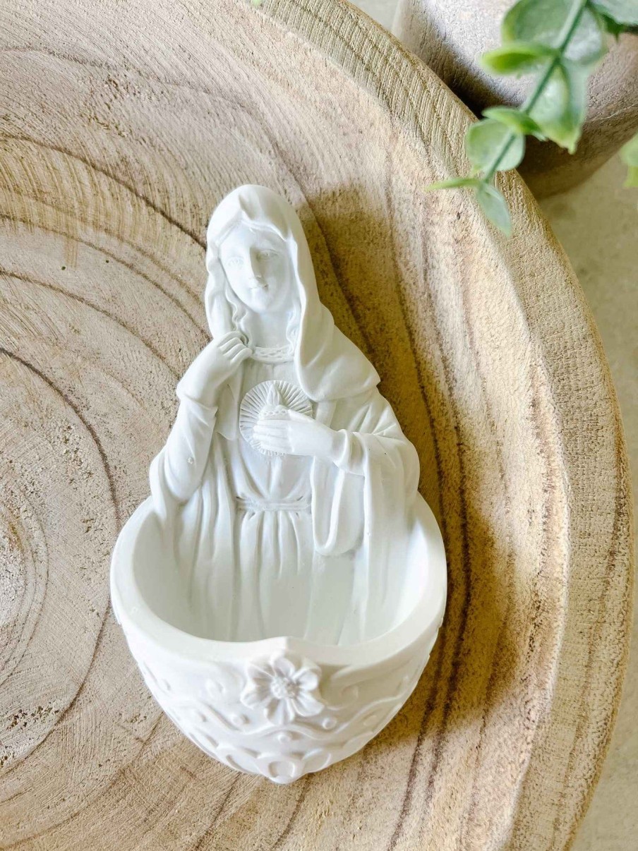 Home Decor Huang | Immaculate Heart Holy Water Font