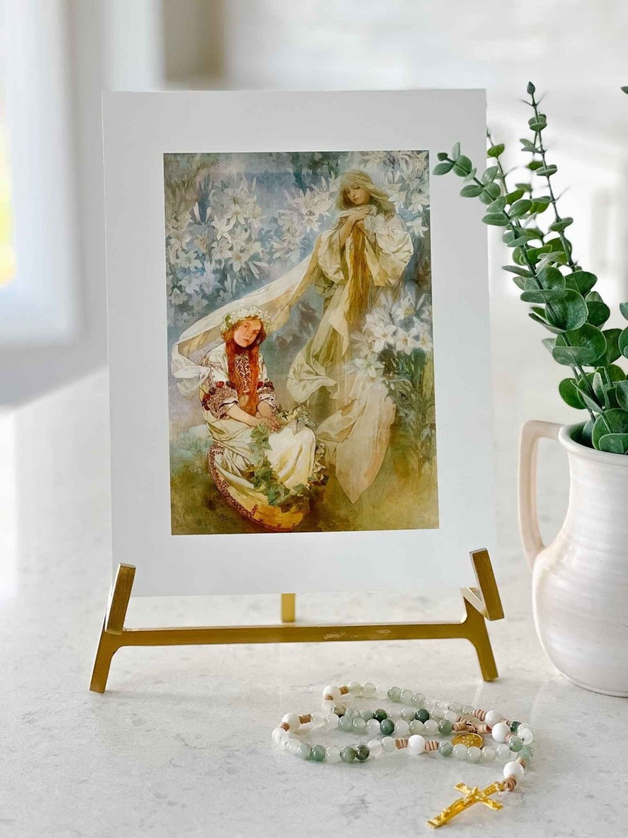 Home Decor Classic Catholic | Madonna Of The Lilies - Print