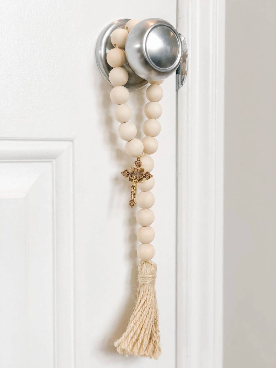 Home Decor House of Joppa | Cross Home Blessing Door Hanger