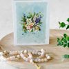 Paper Goods Catholic Handmade | Spring Flowers Bouquet - Greeting Card