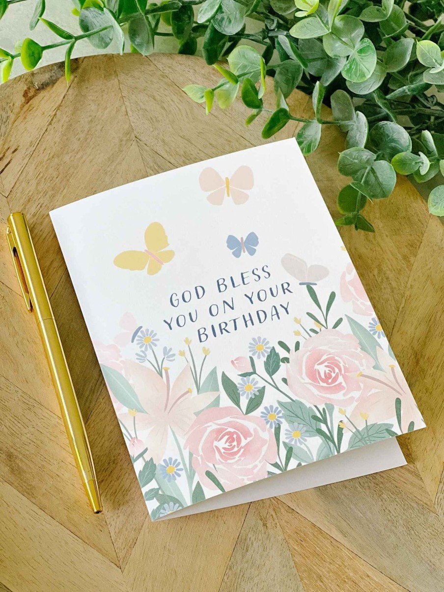 Paper Goods House of Joppa | God Bless You On Your Birthday - Greeting Card