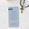 Paper Goods Abundance of Grace Prints | Litany Of Trust - Prayer Card