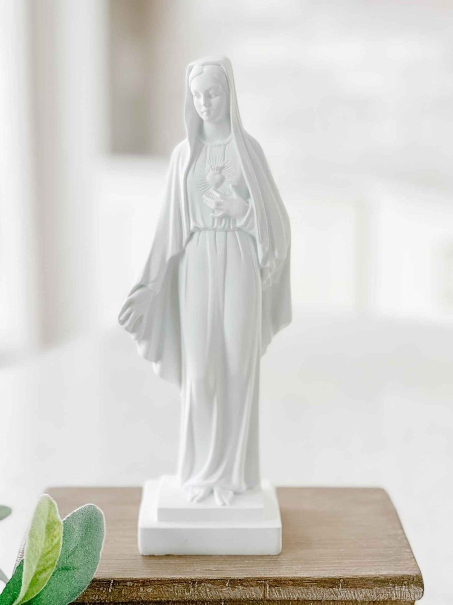 Home Decor Huang | Immaculate Heart Of Mary Statue