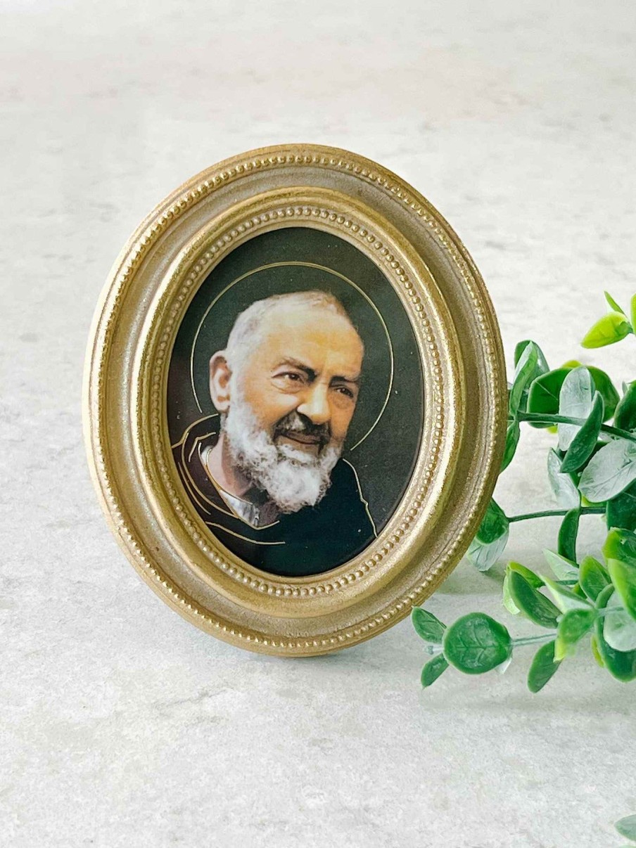 Home Decor Hirten | Petite Padre Pio - Framed