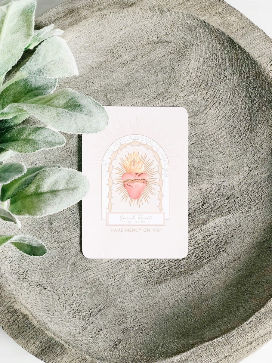 Paper Goods Novena Cards | Sacred Heart Of Jesus - Prayer Card