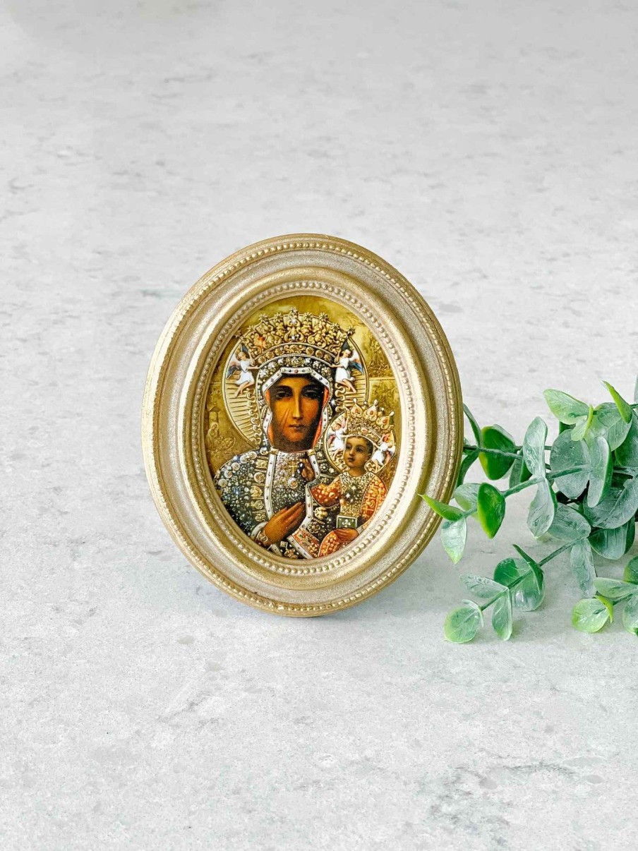 Home Decor Hirten | Petite Our Lady Of Czestochowa - Framed