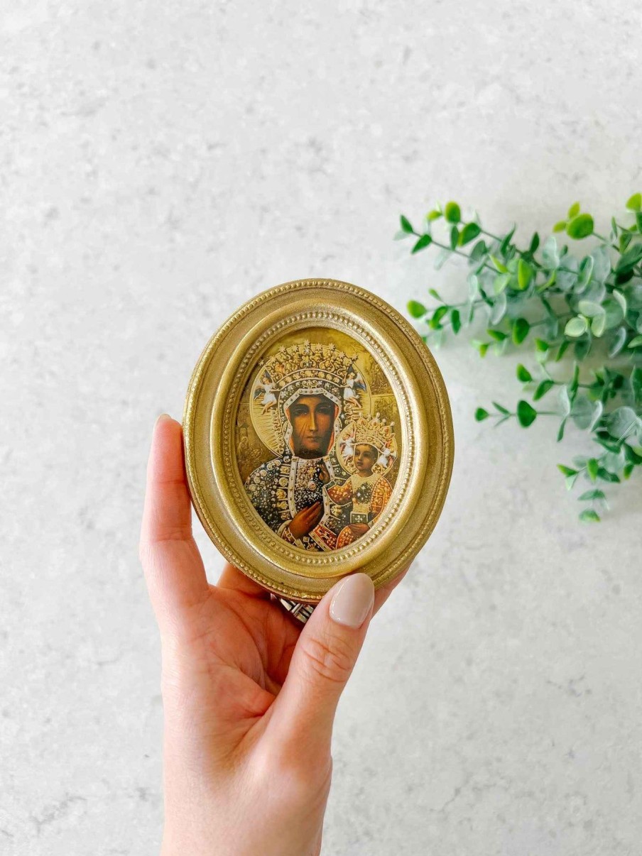 Home Decor Hirten | Petite Our Lady Of Czestochowa - Framed